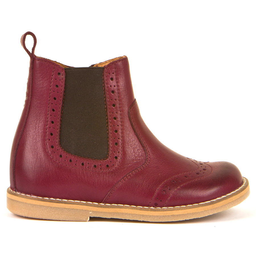 FRODDO Stiefelette G3160142-8 - bordeaux - a stylish and trendy bordeaux-colored ankle boot with a comfortable fit and durable construction for all-day wear