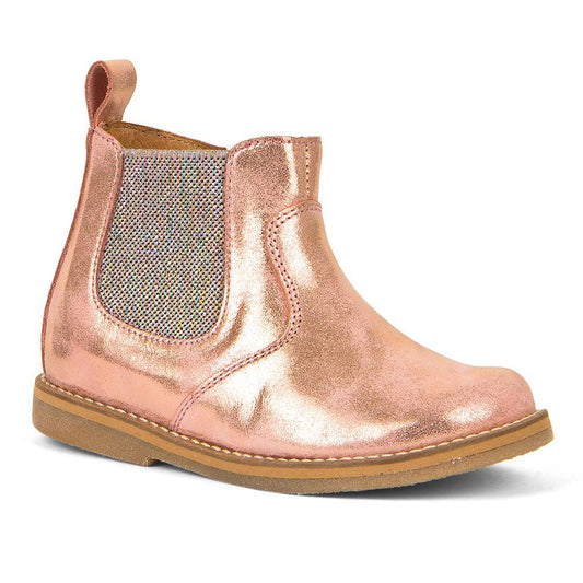 Stylish and elegant FRODDO Stiefelette G3160167 in stunning roségold color