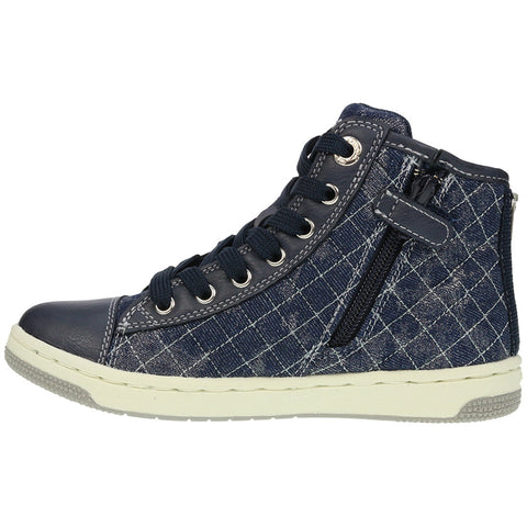 High-quality dark denim GEOX Knöchelschuh JR CREAMY J54L5B