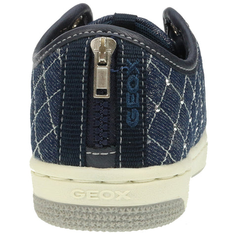 Dark denim GEOX Halbschuh JR CREAMY J62L5D with stylish design for kids