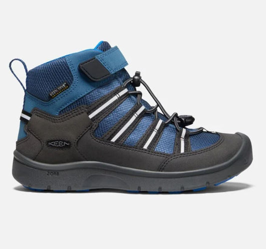 A high-performance, waterproof KEEN WP TEX Knöchelschuh HIKEPORT 2 SPORT MID in black and blue