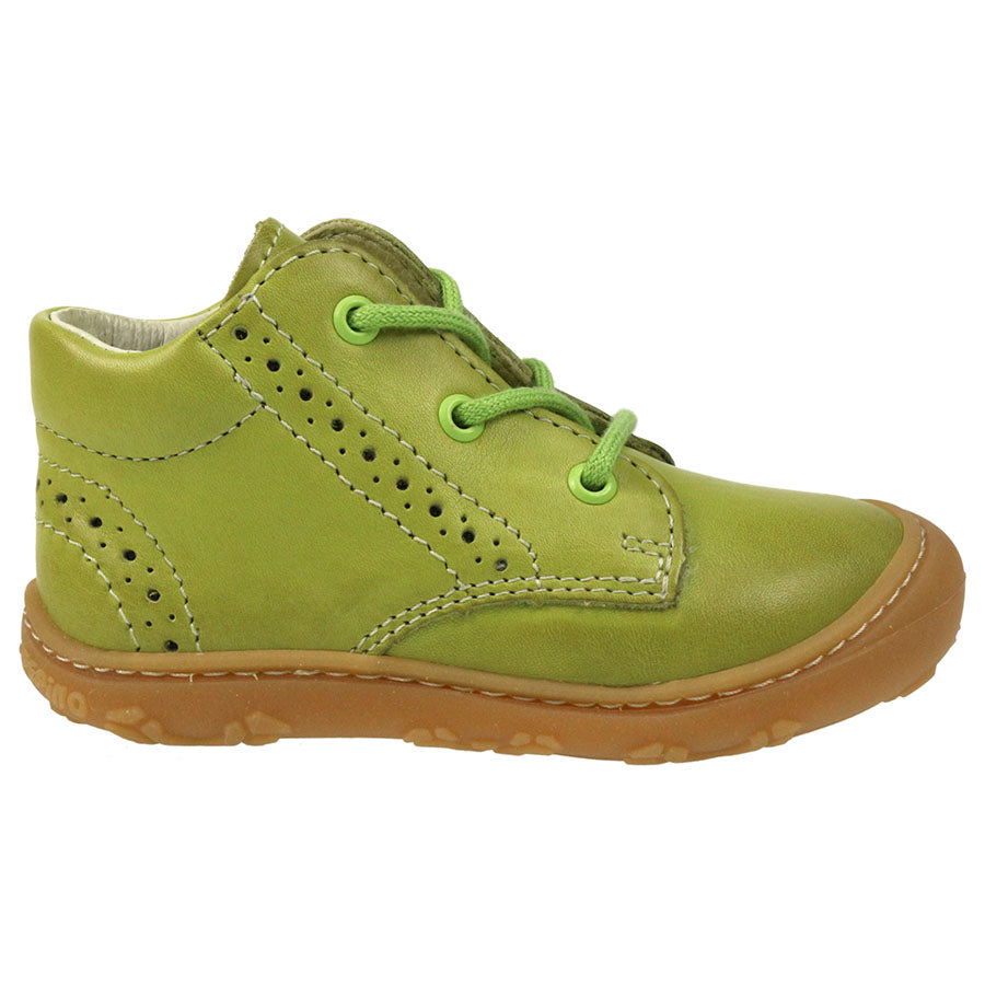 RICOSTA Knöchelschuh KELLY - lime: Lime green ankle shoe for kids with durable, comfortable design