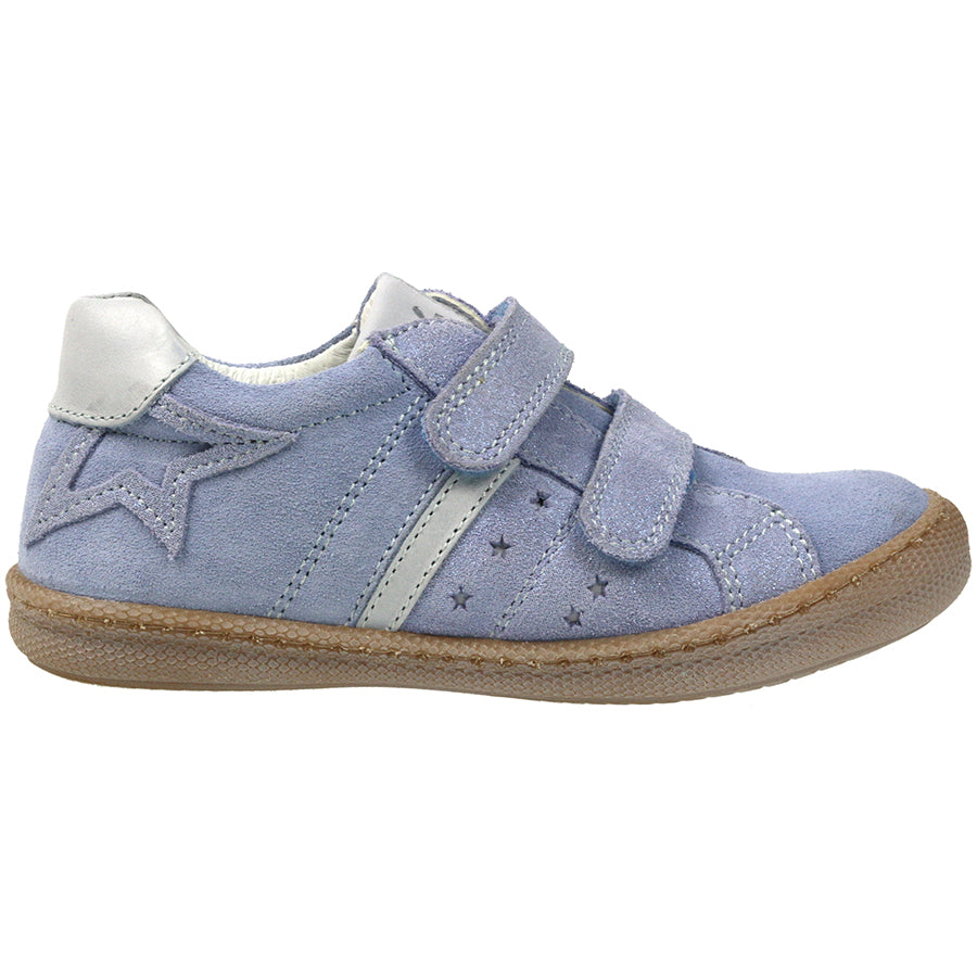 PRIMIGI Halbschuh 54314 in eisblau color with a star design, comfortable and stylish children's shoe