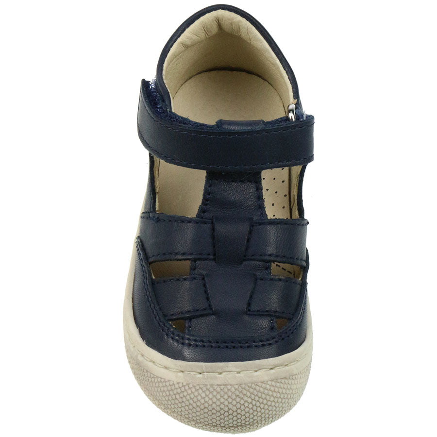 NATURINO Halbsandale WAD in navy color, with adjustable straps and durable sole for kids' outdoor adventures