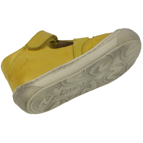  High-quality yellow NATURINO Halbsandale WAD for kids