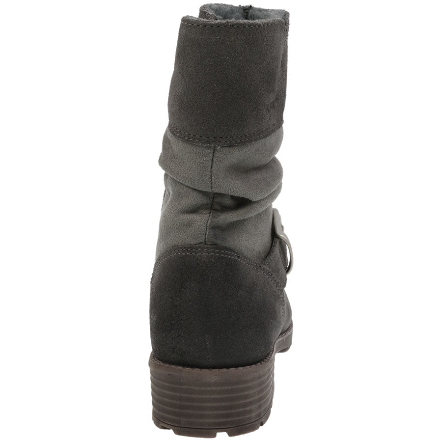  Side view of the waterproof and durable SUPERFIT GORE-TEX Stiefel 181-05 in grey, perfect for outdoor activities