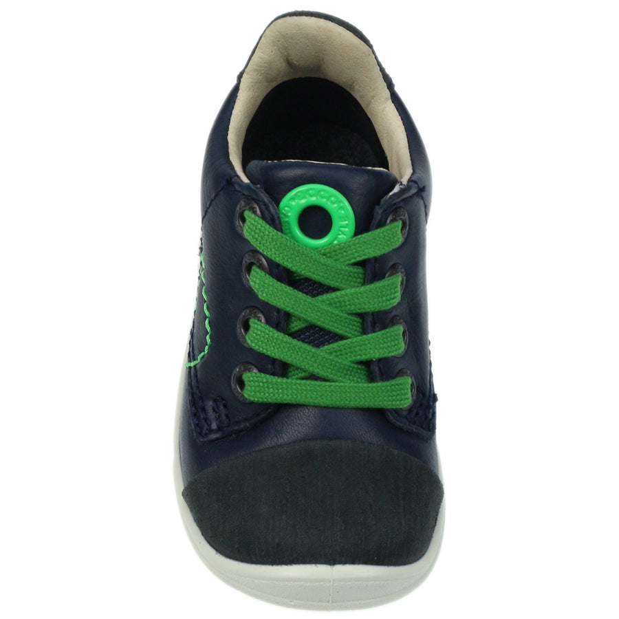 ECCO GORE-TEX Knöchelschuh FIRST 754151-52625 marine grün sneaker with shock-absorbing midsole and supportive arch