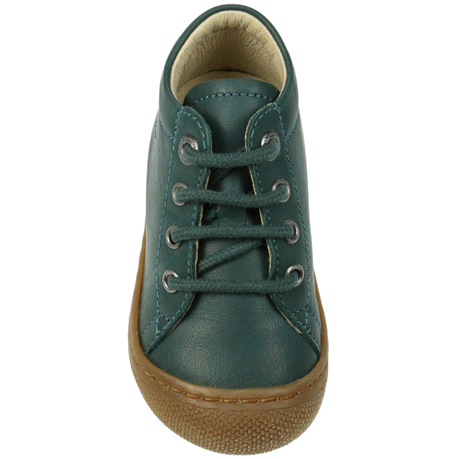 Stylish and comfortable tannengrün half shoe with laces