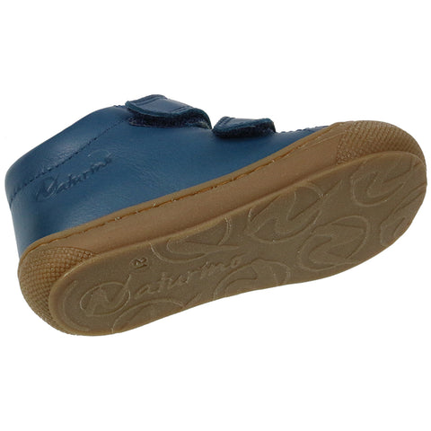 Modischer und hochwertiger NATURINO Halbschuh COCOON in ozean - dunkle Sohle