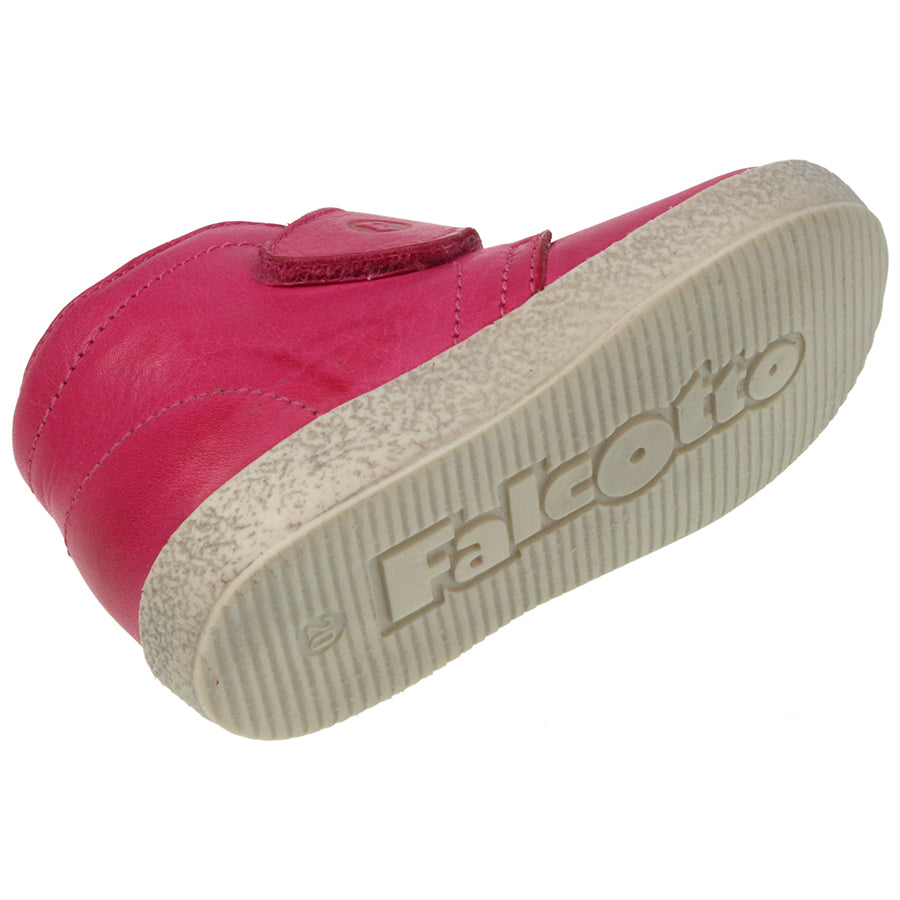 Alt text: FALCOTTO by Naturino Knöchelschuh 1216 in vibrant fuchsia color, a stylish and comfortable shoe for kids' everyday wear