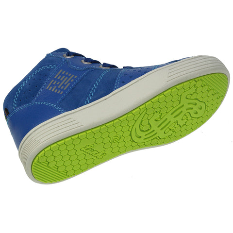  High-quality LURCHI Knöchelschuh 14004-02 - kobaltblau kids' ankle shoe in vibrant cobalt blue for active play and stylish comfort