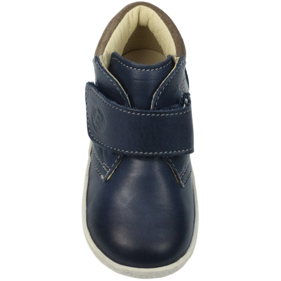 FALCOTTO by Naturino Knöchelschuh 4171 in navy and brown, a stylish and comfortable children's shoe perfect for everyday wear