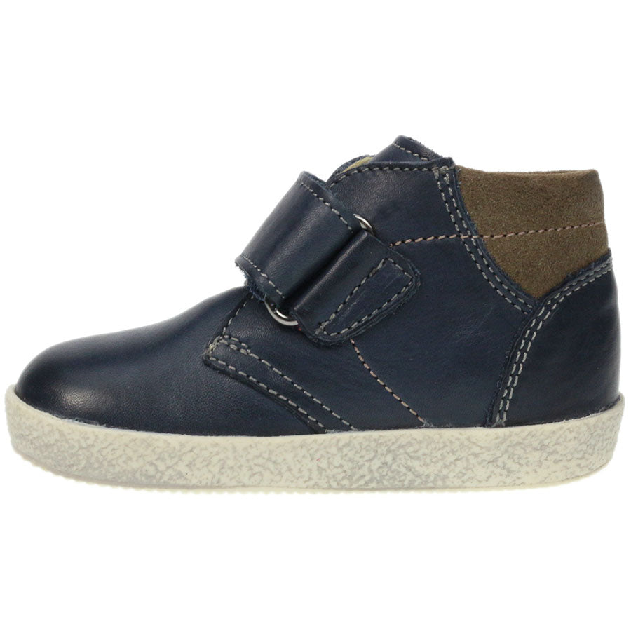 FALCOTTO by Naturino Knöchelschuh 4171 in navy and brown, a stylish and durable children's shoe for all occasions