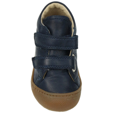 Boys' navy blue NATURINO Halbschuh 3972 with breathable lining and flexible outsole