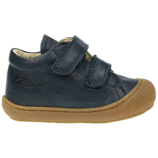 NATURINO Halbschuh 3972 - navy for boys with velcro straps and rubber sole