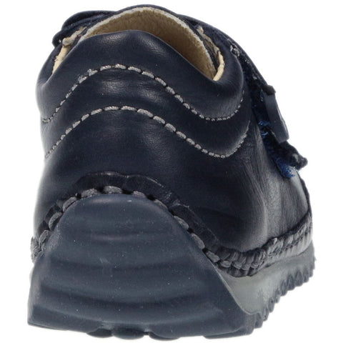 Side view of NATURINO Halbschuh CROW - nachtblau showing the flexible sole