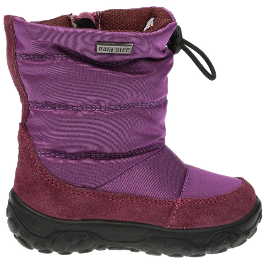 NATURINO RAINSTEP TEX Stiefel POZNURR - lila - beere - A pair of waterproof purple and berry-colored boots for kids