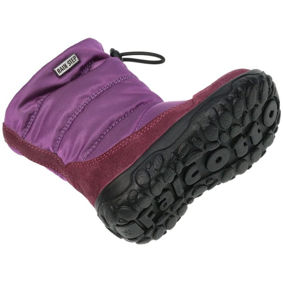 NATURINO RAINSTEP TEX Stiefel POZNURR - lila - beere - Waterproof purple and berry colored boots for kids with durable traction soles