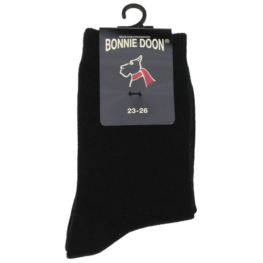 BONNIE DOON Socken BN733401 Basic - schwarz