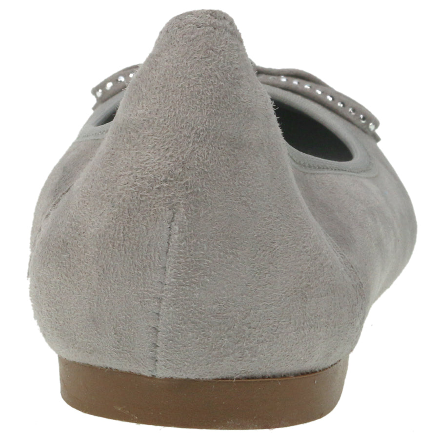 ACEBO'S Ballerina 9107 in light grey color with a cute bow detail