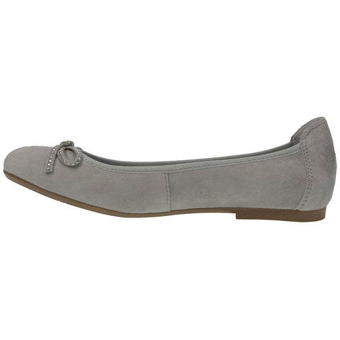 ACEBO'S Ballerina 9107 in light grey color with a delicate bow detail