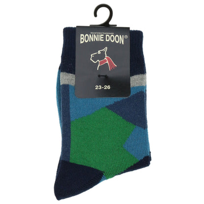 BONNIE DOON Socken BN653125 Constructive - navy - petrol - grün
