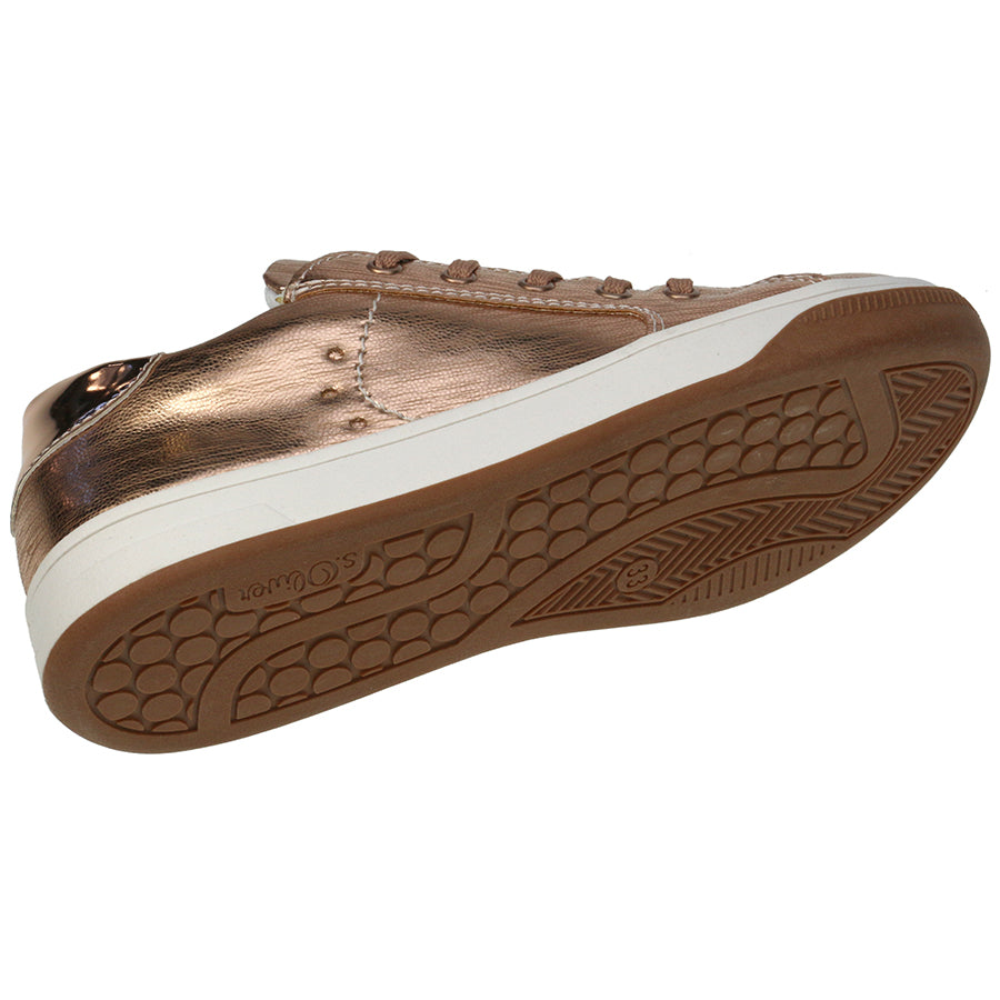 SOLIVER 43205-547 - roségold Halbschuh in rosegold color with modern and chic appearance