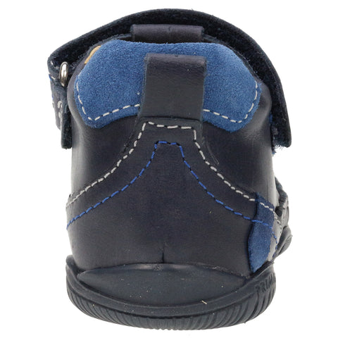 PRIMIGI Halbsandale 70743 in dunkelblau color, featuring comfortable straps and durable sole for children's summer footwear