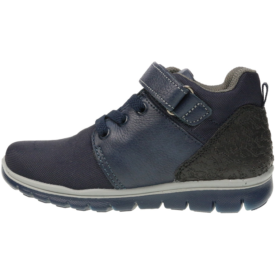 Dark blue PRIMIGI GORE-TEX Knöchelschuh 85874 ankle shoe with lace-up closure and comfortable fit