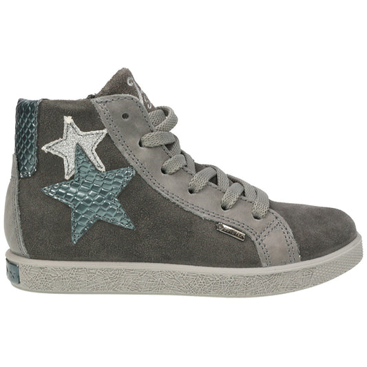 PRIMIGI GORE-TEX Knöchelschuh 85751 in grau und grün metallic