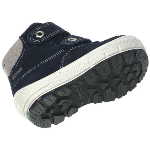 High-performance SUPERFIT GORE-TEX Knöchelschuh 307-81 in marine and grey colorway