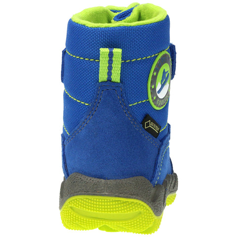 High-performance SUPERFIT GORE-TEX Stiefel 013-85 in royal and neongrün colors
