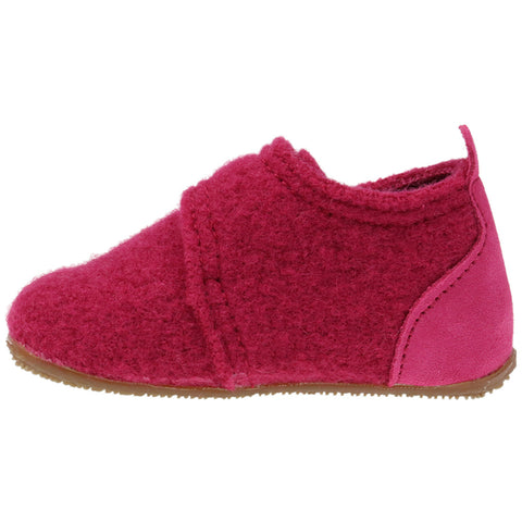 LIVING KITZBÜHEL Hausschuh COSMO 4022/362 - magenta, cozy and stylish indoor slippers with luxurious warmth and comfort