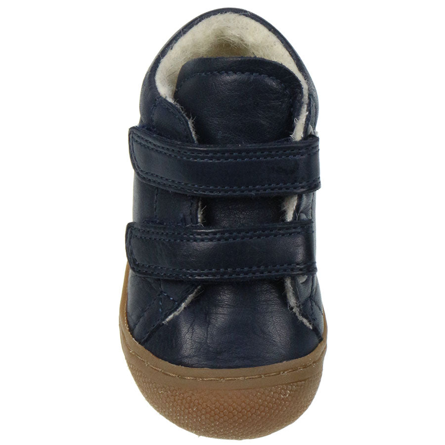 High-quality NATURINO Halbschuh 3972-9101 in navy color, featuring warm lining for extra comfort and style