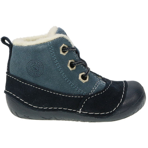 PRIMIGI PreWalker 80031 in navy blue, a comfortable and stylish pre-walker shoe for babies learning to walk