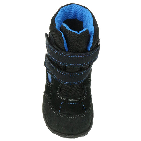  Stylish and durable ECCO GORE-TEX Stiefel in black and cobalt 