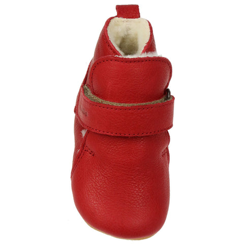 Pair of FRODDO PREWALKER G1160001-4K - rot prewalking shoes for kids with flexible sole