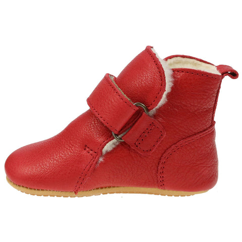 Close-up of FRODDO PREWALKER G1160001-4K - rot prewalker shoes for babies