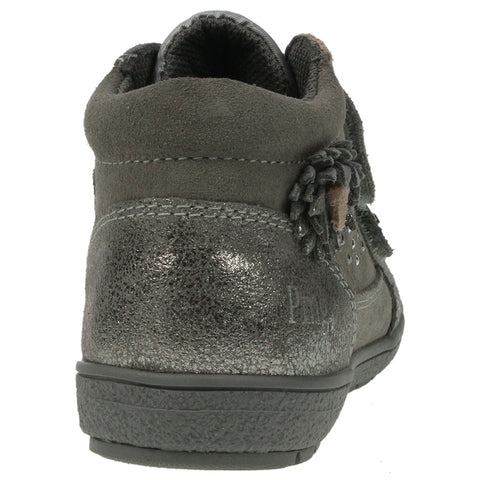 PRIMIGI 81761 ankle boot in grey with GORE-TEX and glitzy finish