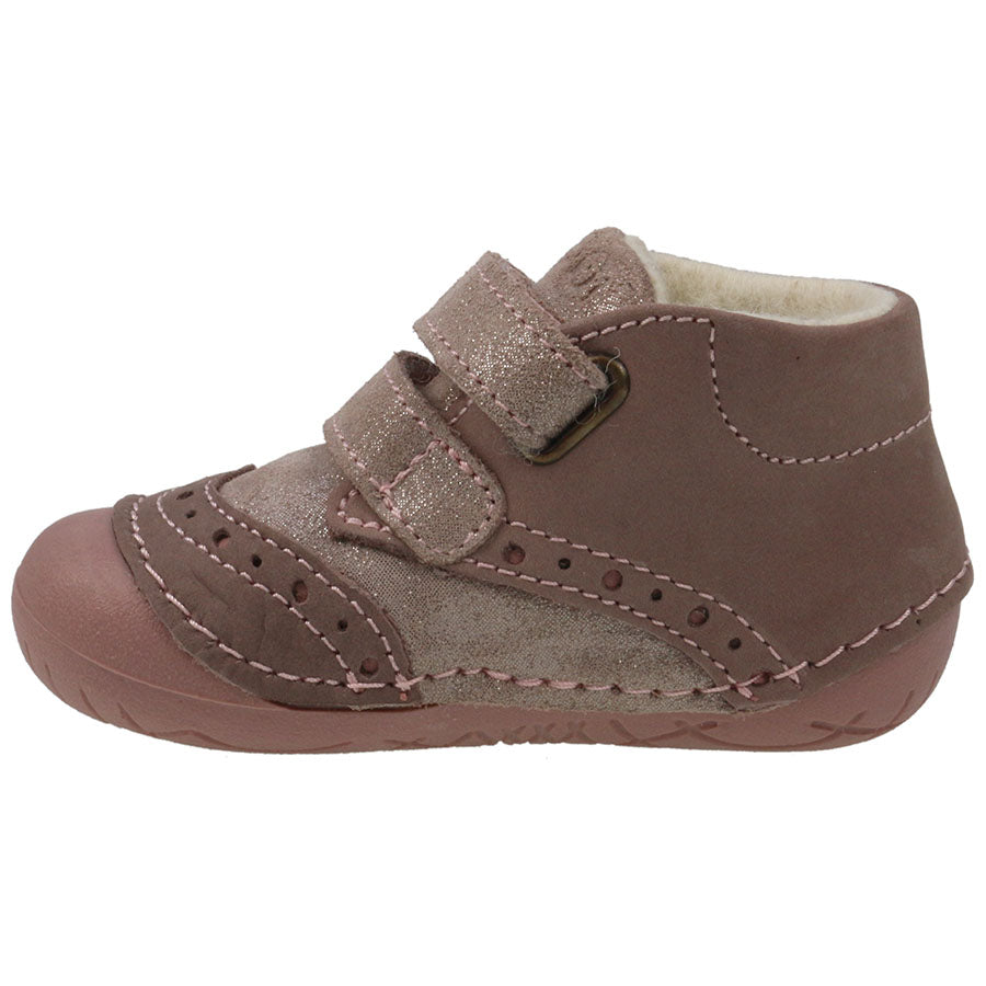 Adorable PRIMIGI PreWalker 80042 - altrosé shoes for baby girls with cute floral design