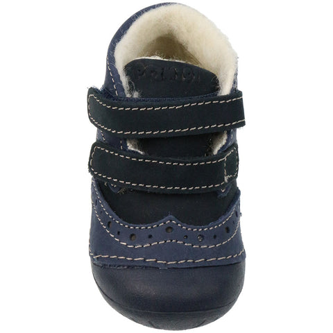 PRIMIGI PreWalker 80040 navy shoes with flexible soles for baby boys