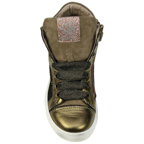  High-quality ACEBO´S Knöchelschuhe 9535 in gold and black for fashionable and trendy look