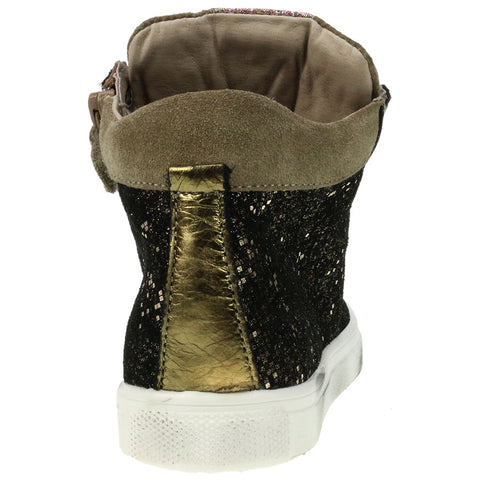 ACEBO´S Knöchelschuhe 9535 in gold and black with stylish design and comfortable fit