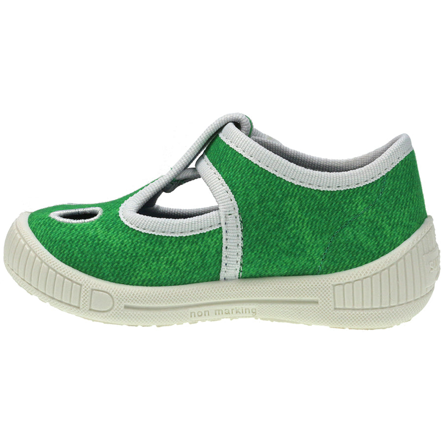 Comfortable and fun green frog-themed SUPERFIT Hausschuh BULLY 264-09 - grün - Frosch