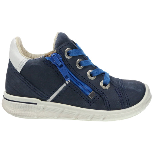 ECCO Halbschuh FIRST 754241-51284 - marine in dark navy color with white sole and lace-up design