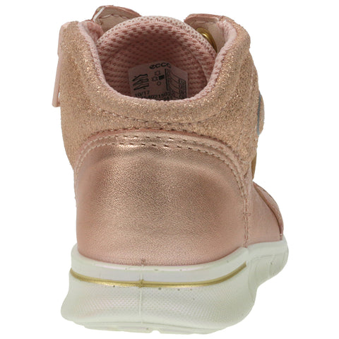 ECCO Knöchelschuh FIRST 754021-50366 - roségold in rose gold color, women's ankle shoe with lace-up design and comfortable fit 