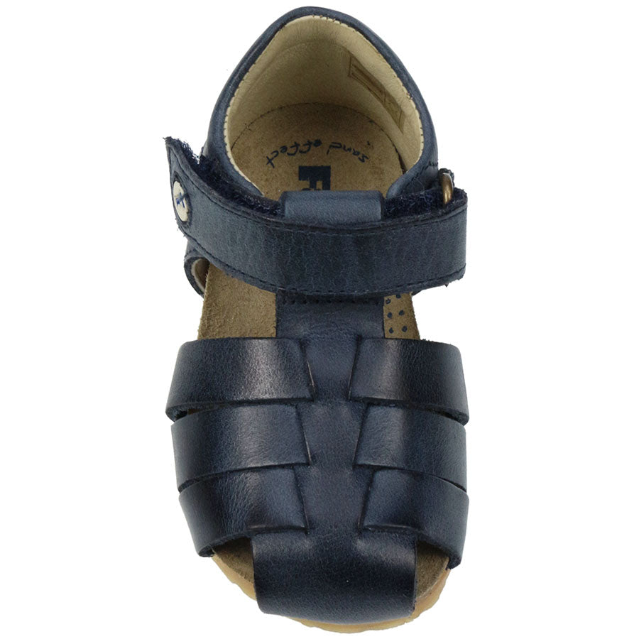 Naturino Halbsandale 1405 - 9101 - navy sandal for kids with stylish and versatile navy color