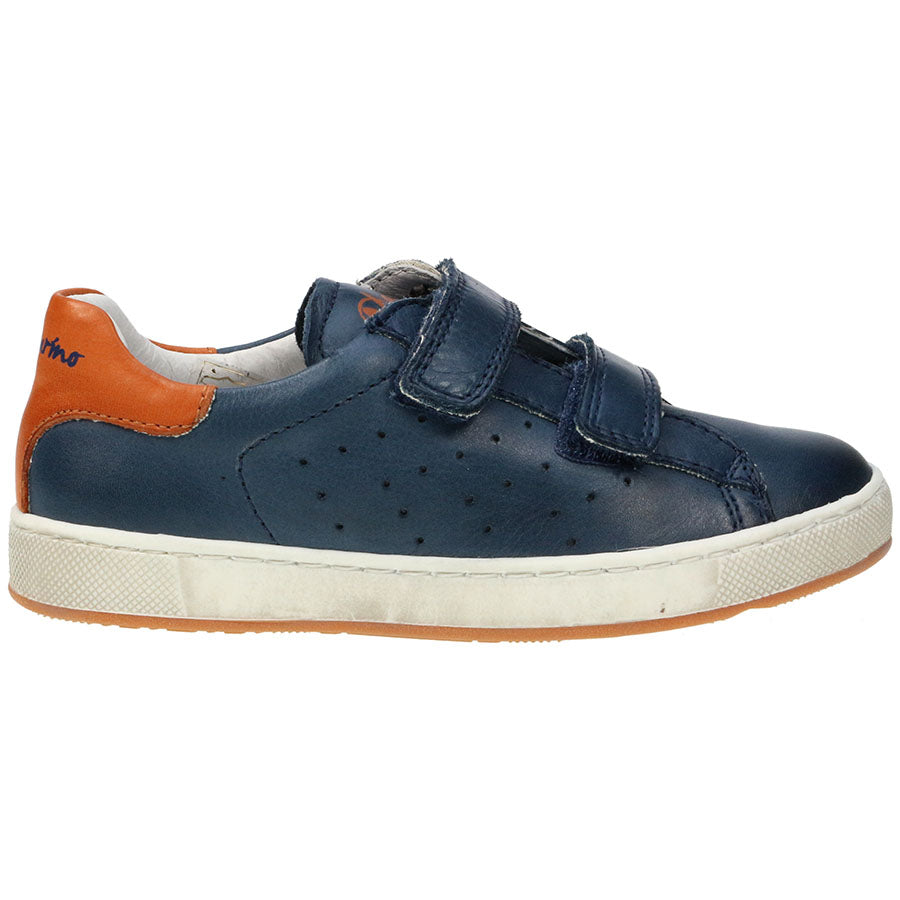 NATURINO Halbschuhe 5260 - 9103 - navy - orange in children's size