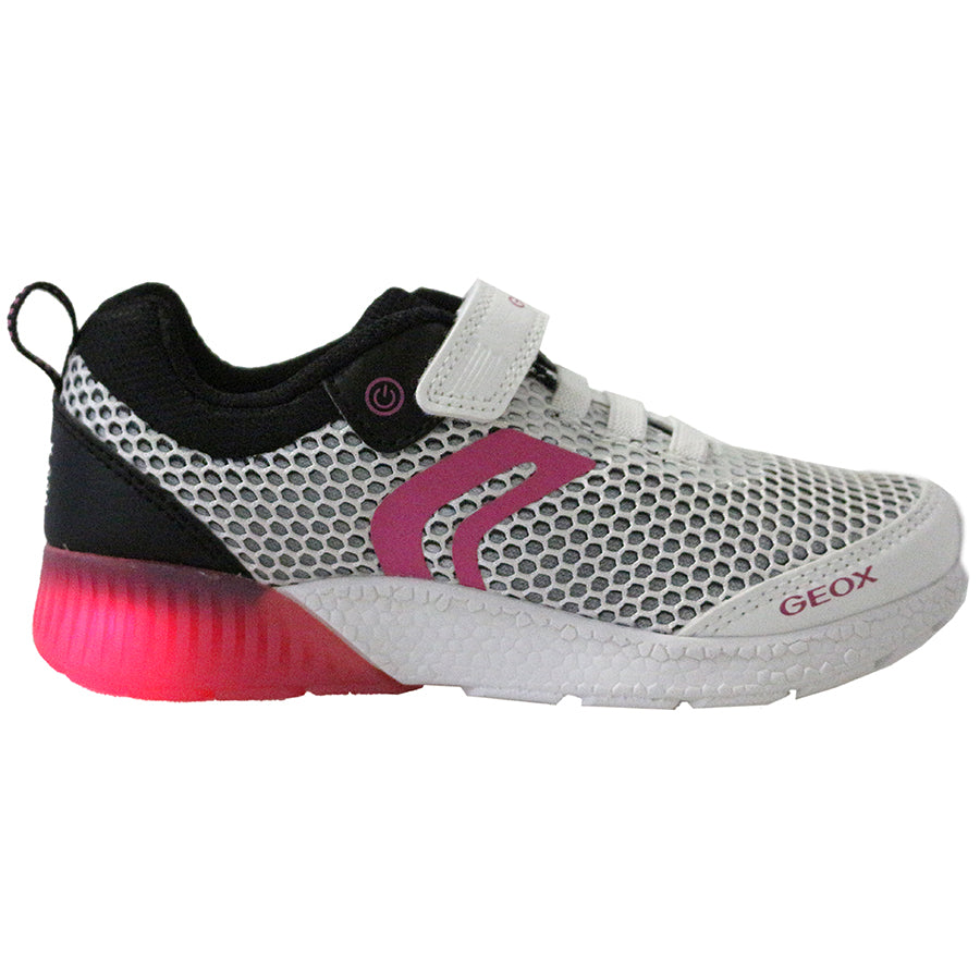 Black and pink GEOX Blinker Halbschuh SVETH GIRL J826VA with stylish design