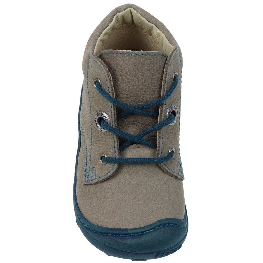 Kids' RICOSTA Knöchelschuh CORLY - taupe - petrol with comfortable cushioned insole